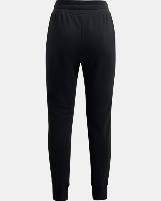 Pantalon de jogging UA Rival Fleece pour fille, Black, pdpMainDesktop image number 1